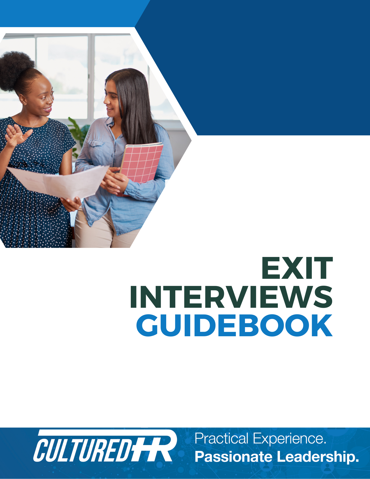 Cover of the guidebook “Exit Interviews,” by CulturedHR.