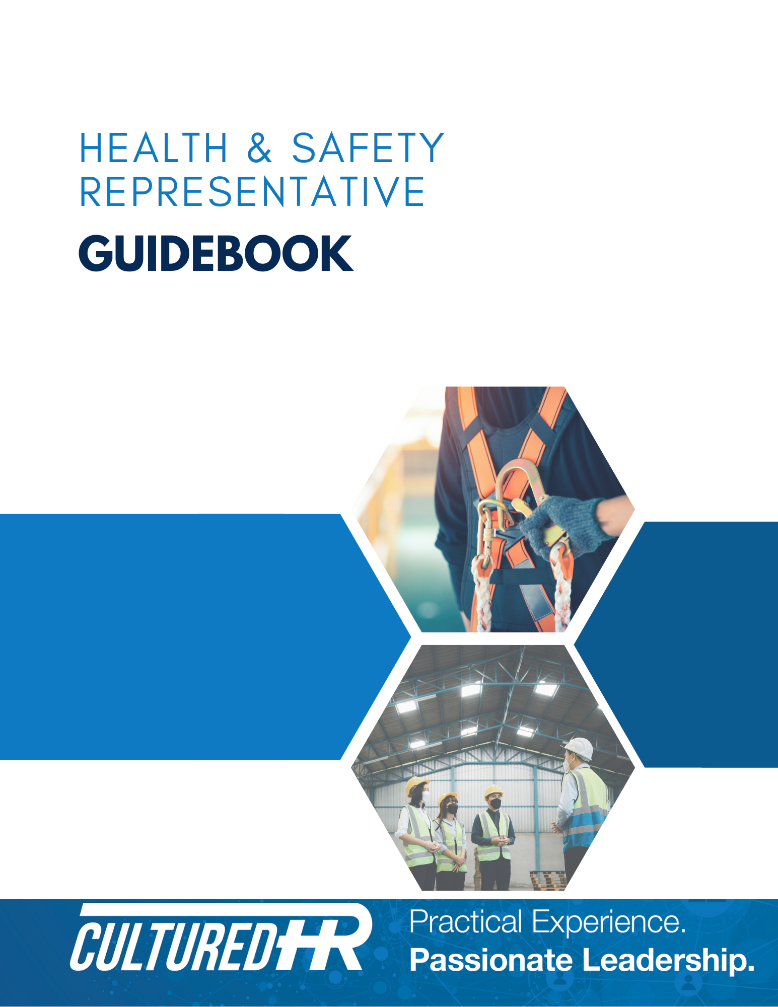 Cover of the guidebook “Health and Safety Representative General Guidelines,” by CulturedHR.