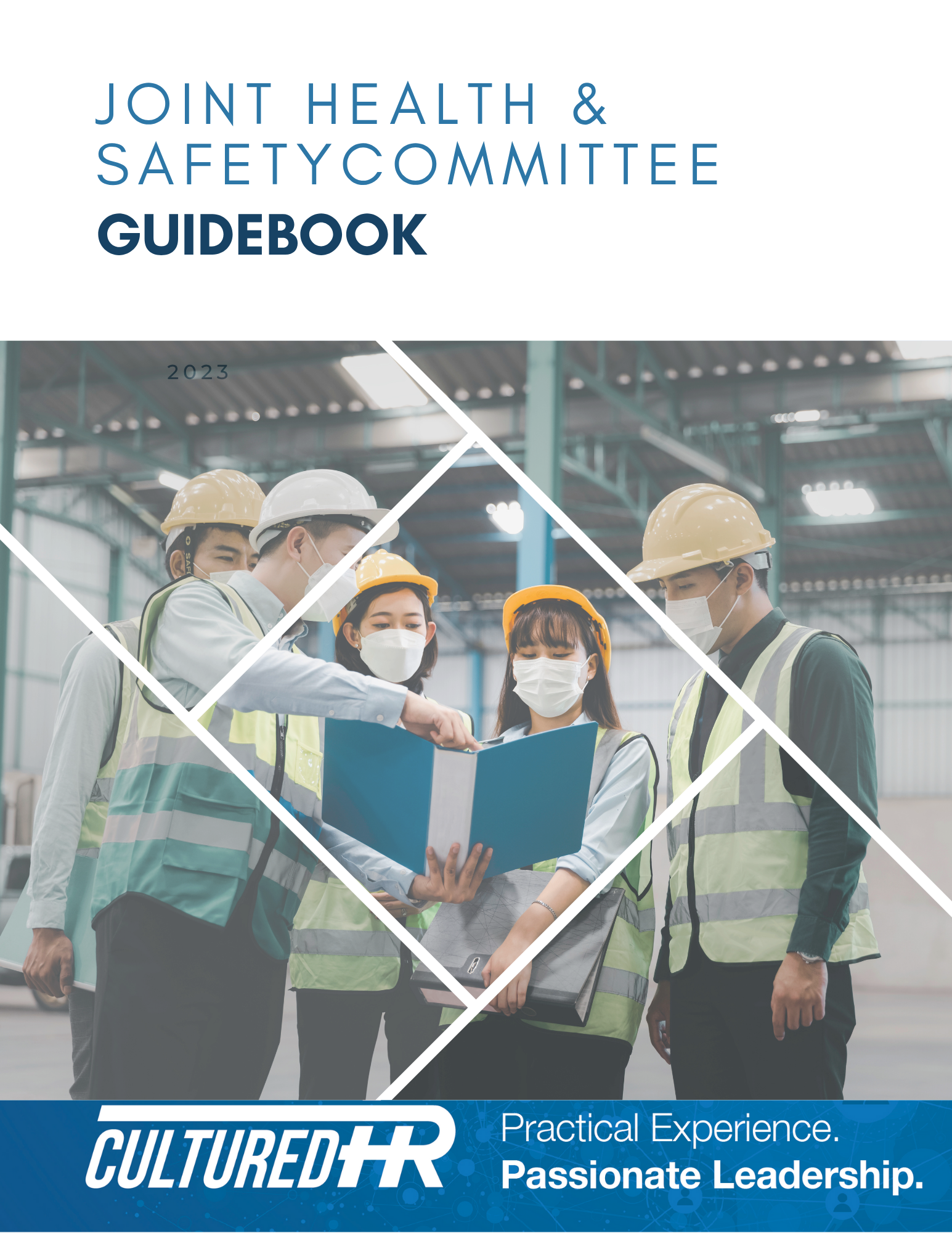 Cover of the guidebook “Joint Health and Safety Committee General Guidelines,” by CulturedHR.