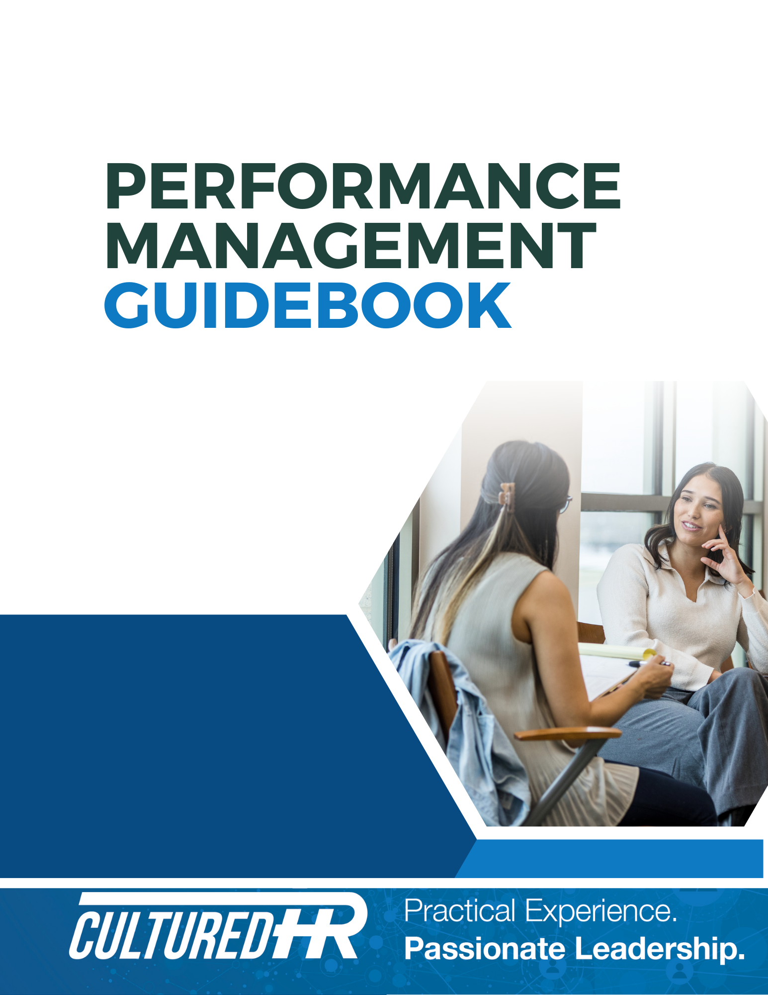 Cover of the guidebook “Performance Management,” by CulturedHR.