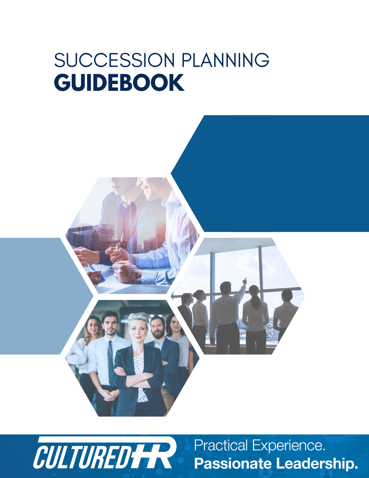 Cover of the guidebook “Succession Planning,” by CulturedHR.