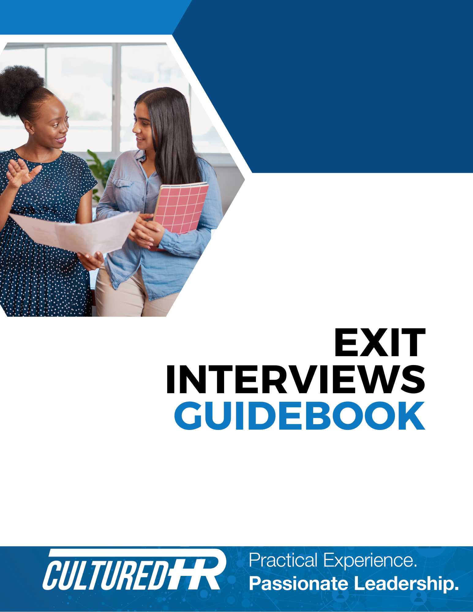 Cover of the guidebook “Exit Interviews,” by CulturedHR.