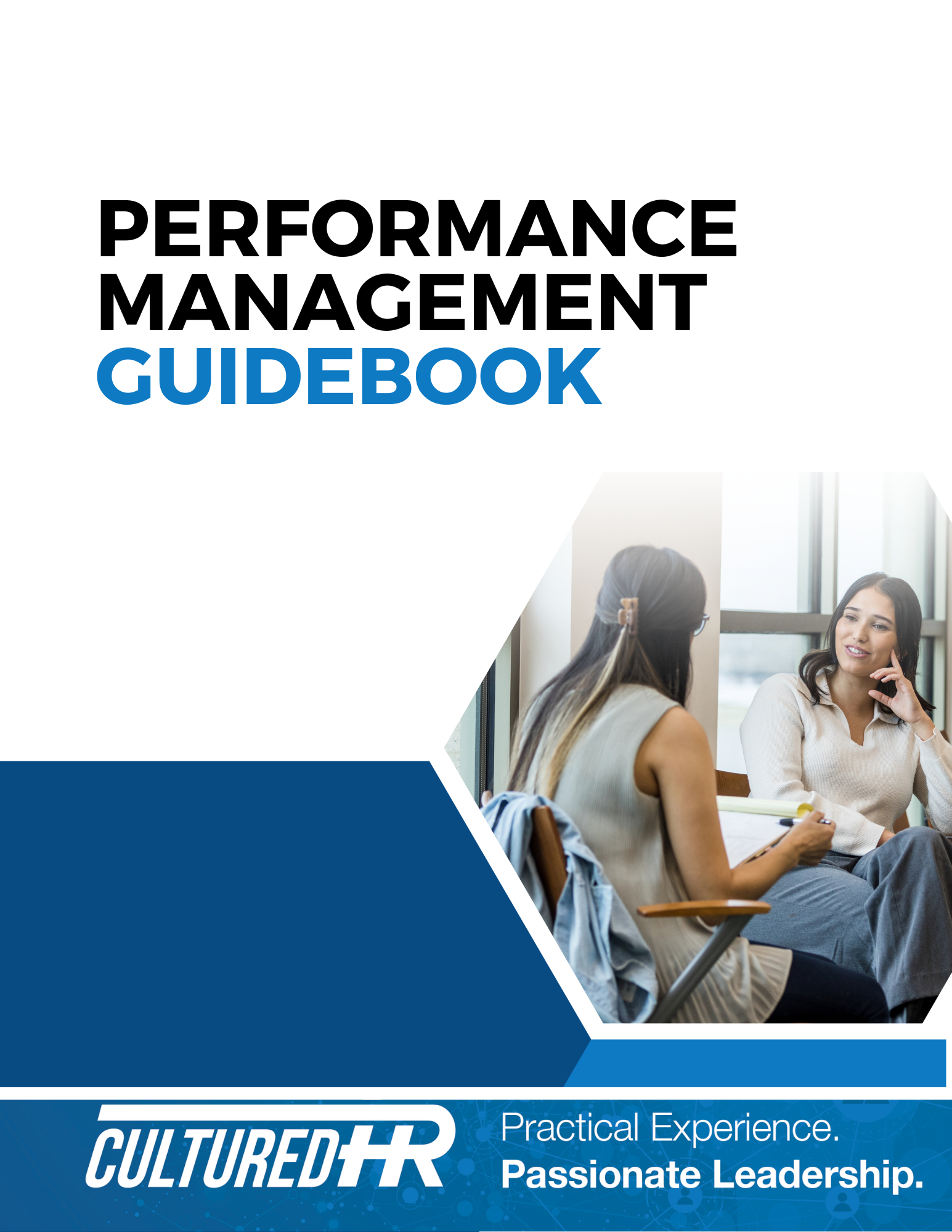 Cover of the guidebook “Performance Management,” by CulturedHR.